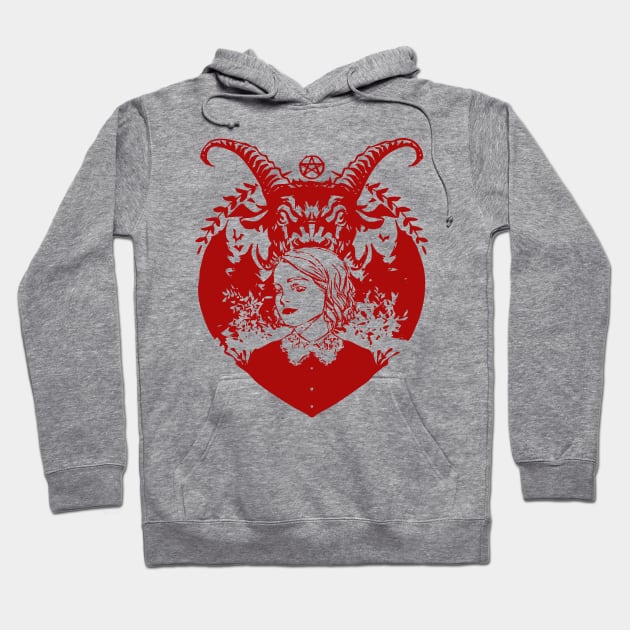 devil witch Hoodie by the.happynista